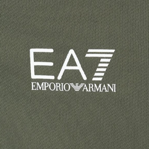 Ea7 EMPORIO ARMANI Logo Printed Zipped Track Suit