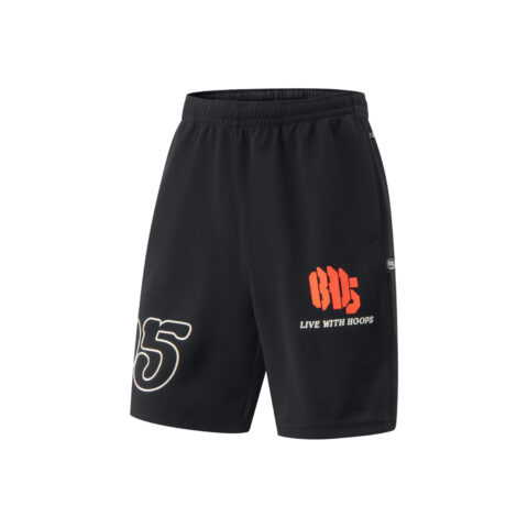 Li Ning Basketball Collection Sports Shorts Men's Black
