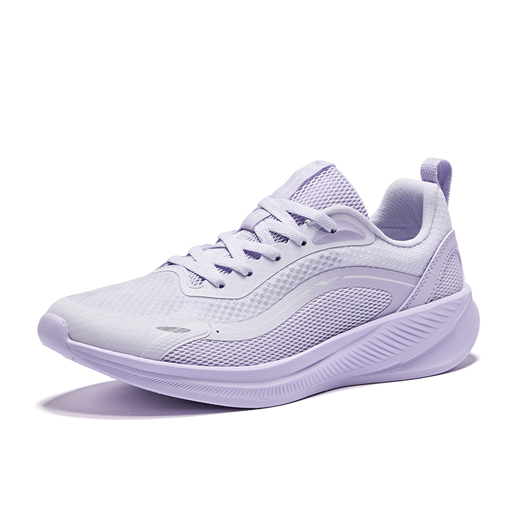 Erke Cushioning Breathable Low top City Commuting Running Shoes Women’s Tranquil Purple Aromatherapy Purple
