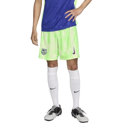 Nike FCDri Fit FW24 Soccer Bottom Men’s Light Yellow/Lime Powder/Royal
