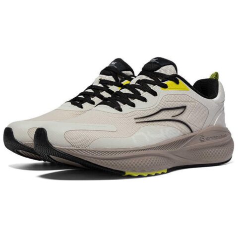 361° Fashion Trend Slip Resistant Abrasion Resistant Low top Running Shoes Men’s Beige Umber Black