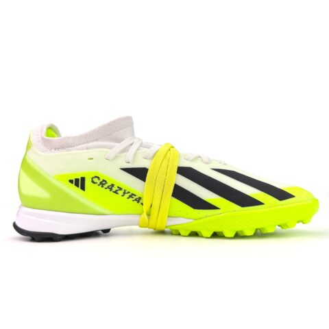 Adidas X Crazyfast.3 Firm Ground, Artificial Turf Pu Soccer Shoes Unisex Neon Green