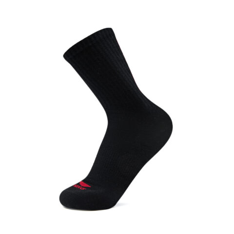 Li Ning Rijin Doujin Collection Knee High Socks Unisex 1 Pack Black
