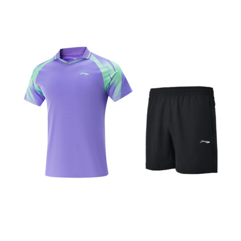 Li Ning Casual Sportswear Unisex Fluorescent Star Purple