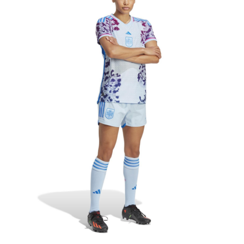 Adidas Spain Soccer Jersey Women’s Glow Blue
