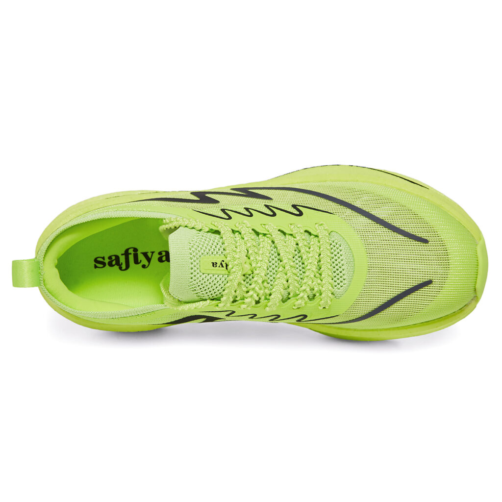 Safiya Running Shoes Unisex Neon Green