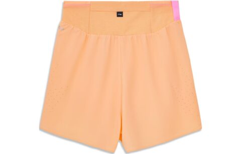 Li Ning Waist Sports Shorts Women’s Candy Orange