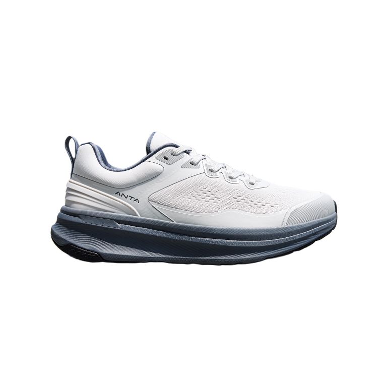 Anta Slip Resistant, Abrasion Resistant, Breathable Low top Training Shoes Men’s Gray