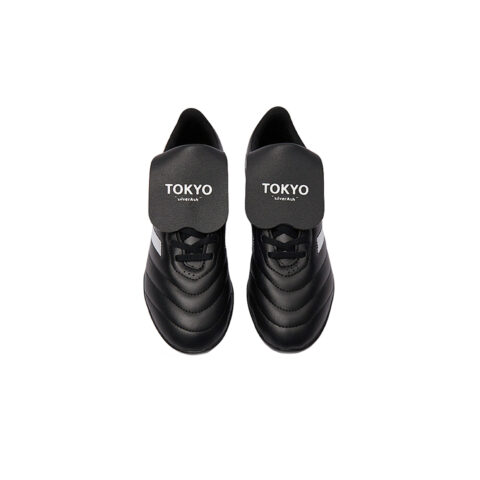 Adidas GOLETTO 8 Slip Resistant Abrasion Resistant Slip Resistant Abrasion Resistant Soccer Shoes Unisex Black Silver