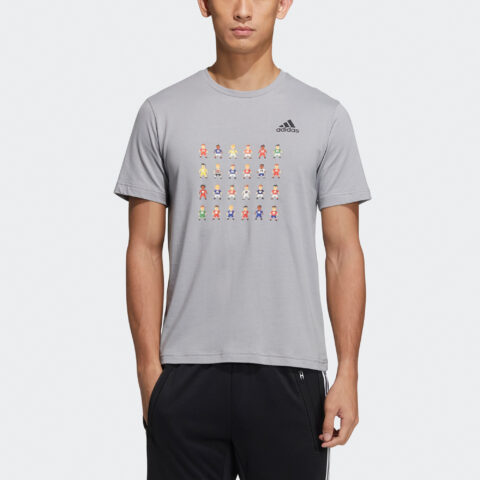 Adidas Soccer Jerseys Men’s Gray Moderate Straight Fit