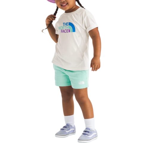 THE NORTH FACE Casual Sportswear SS25 Dune White/Green Children Aged 3 7 Years Old
