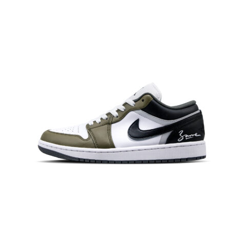Jordan Air Jordan 1 Low ‘Game’ Low top Vintage Basketball Shoes Unisex Black White Green