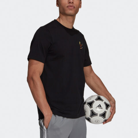 Adidas Soccer Jerseys Men’s Black Moderate Straight Fit