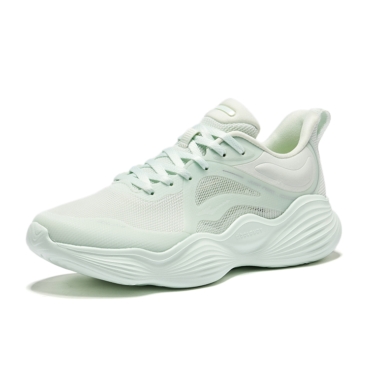 Erke Cushioning Abrasion Resistant Rebound Low top Casual Running Shoes Women’s Green