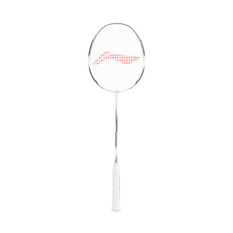 Li Ning Thunder Mini Cannon Badminton Rackets Offensive Type Heavy Head, Stiff Shaft Entry level White+Black