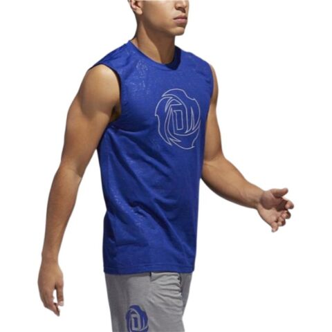 Adidas ROSE SL JERSEY Basketball Jersey Men’s Blue