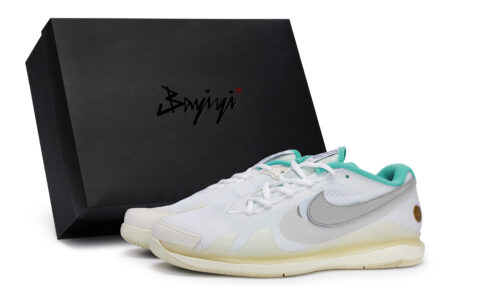 Nike Air Zoom Vapor Pro Tennis Shoes Unisex Low Top Pink/Gray
