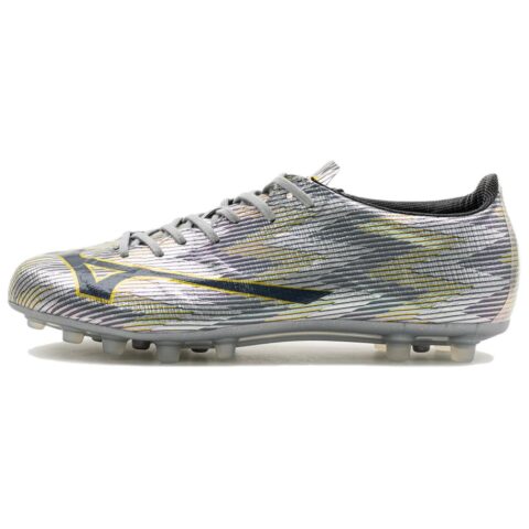 Mizuno Alpha 2 Soft And Comfortable Slip Resistant Abrasion Resistant Soccer Shoes Men’s Silver