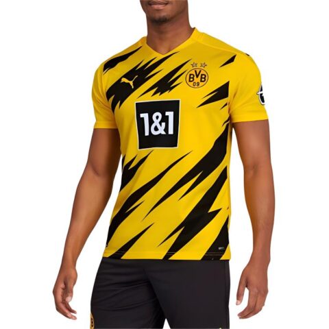 PUMA BVB BORUSSIA Soccer Jersey Men’s Electronic Yellow