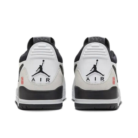 Jordan Legacy 312 Slip Resistant Abrasion Resistant Low top Vintage Basketball Shoes Men’s Black