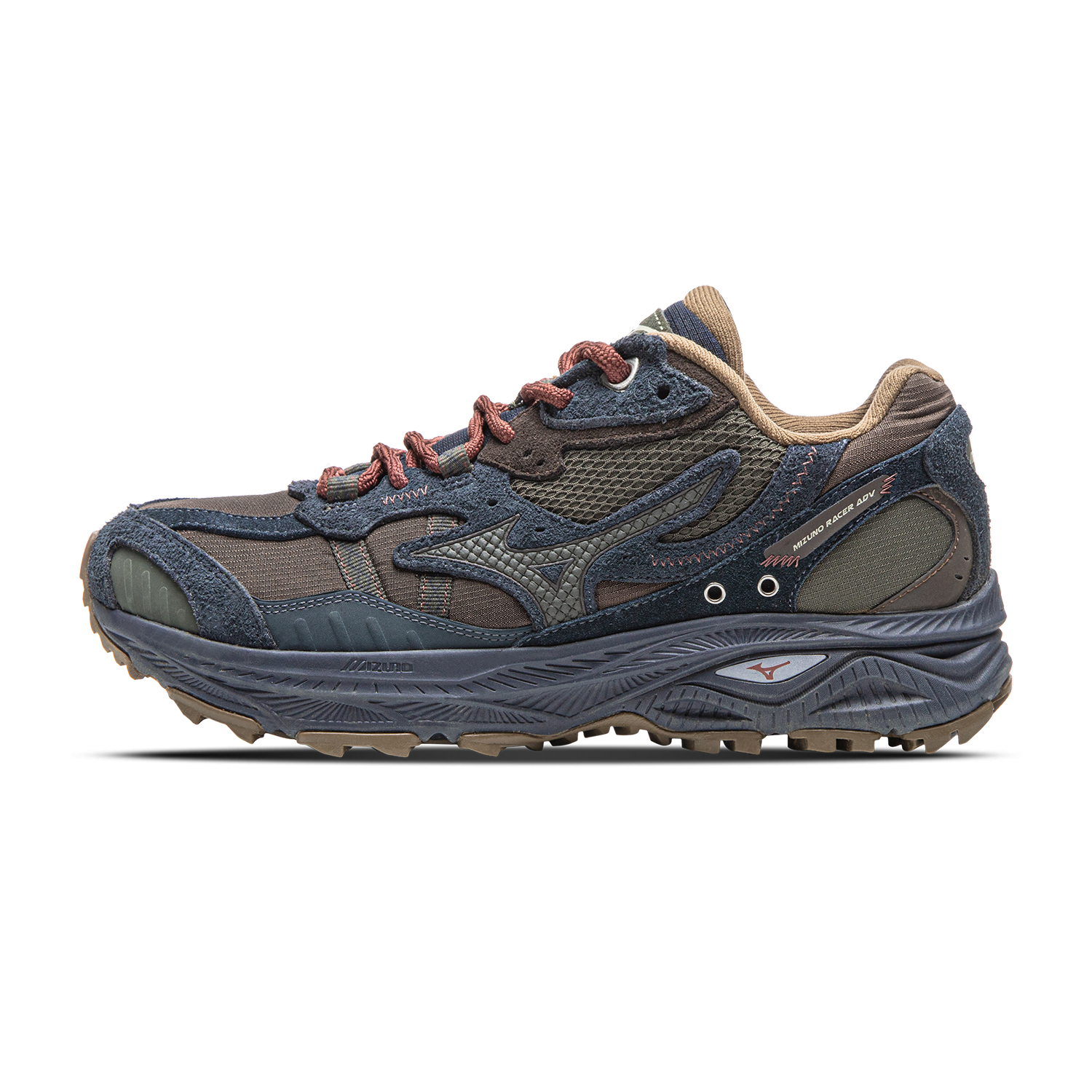Mizuno Racer ADV Low top Training Physical Fitness Test & Exam Racing City Commuting Running Shoes Unisex Gypsie