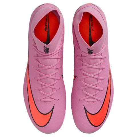 Nike Mercurial Superfly 10 Support Rebound Soccer Shoes Unisex Pink Purple