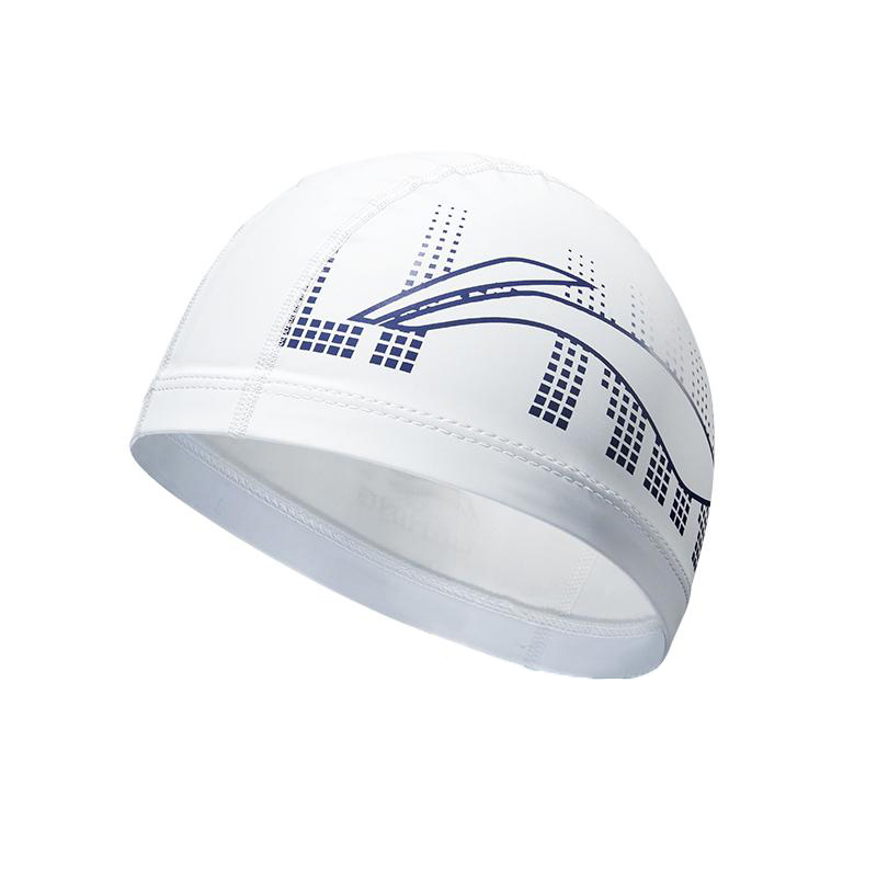 Li Ning Swim Cap Pu Unisex 23 26CM Black