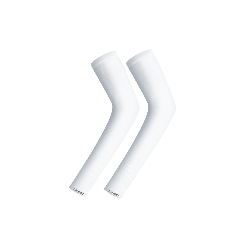 Li Ning Cycling Gear Cycling Arm Warmers Outdoor Sports Cycling Unisex Polyamide, Elastane White Black
