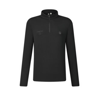 FILA Fitness Sports Fashion Fleece Lined Thermal Workout Clothing Men's Pitch Black