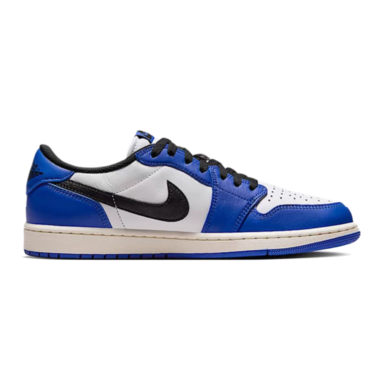 Jordan Air Jordan 1 Vintage Basketball Shoes Unisex Low Top White/Blue