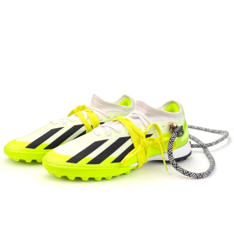 Adidas X Crazyfast.3 Firm Ground, Artificial Turf Pu Soccer Shoes Unisex Neon Green