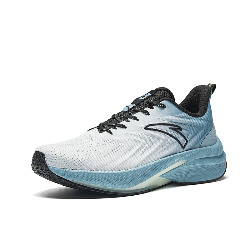 CHAOJIANTA Cushioning Slip Resistant Rebound Low top Training Running Shoes Men’s White Black Blue
