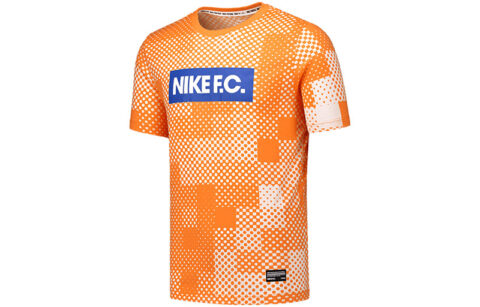 Nike FC Soccer Jerseys Men's Orange Moderate Straight Fit