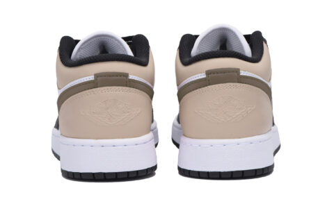 Jordan Air Jordan 1 Abrasion Resistant Low top Vintage Basketball Shoes Men’s White