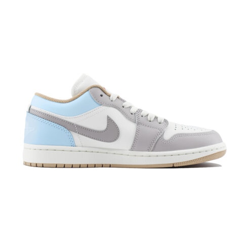 Jordan Air Jordan 1 LOW’Sail’ Abrasion Resistant Low top Vintage Basketball Shoes Men’s Black Blue