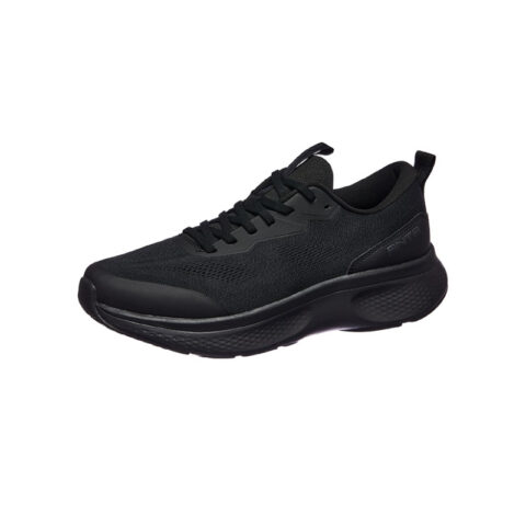 Anta Shen Xing LITE Cushioning Abrasion Resistant Breathable Low top Walking Shoes Men’s Basic Black