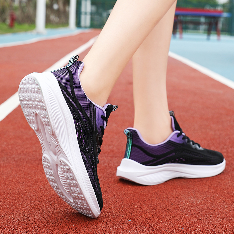 BIANSULONG Abrasion Resistant Coverage Rebound Abrasion Resistant Coverage Rebound Low top Casual Running Shoes Women’s