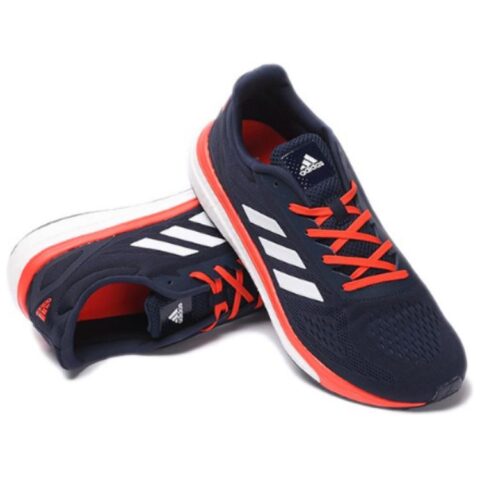 Adidas Slip Resistant Abrasion Resistant Low top Running Shoes Men’s Blue