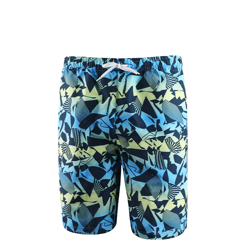 Li Ning Beach Shorts Men’s Versatile Yellow Blue