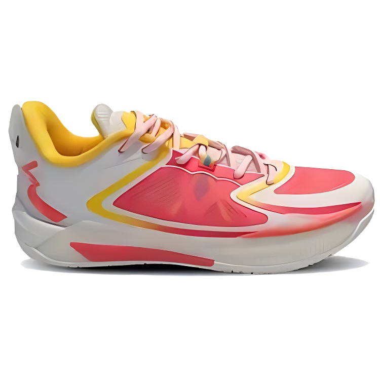361° Cushioning Support Low top Basketball Shoes Men’s White Red