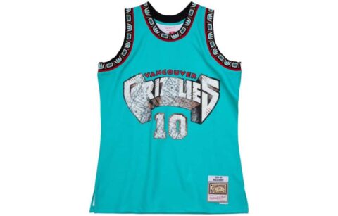Mitchell Ness Basketball Jerseys Men’s Blue Moderate Other