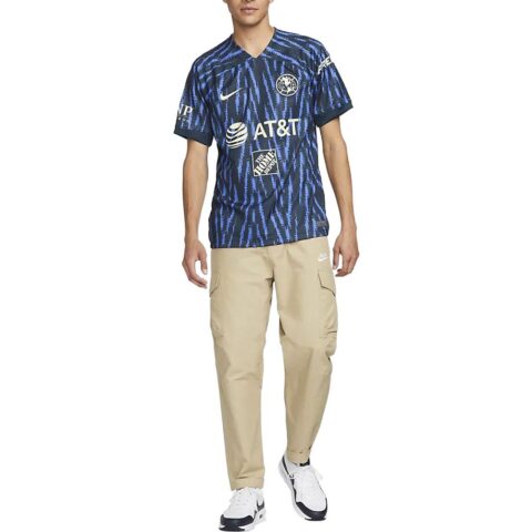 Nike Soccer Jerseys Men’s Blue Moderate Straight Fit