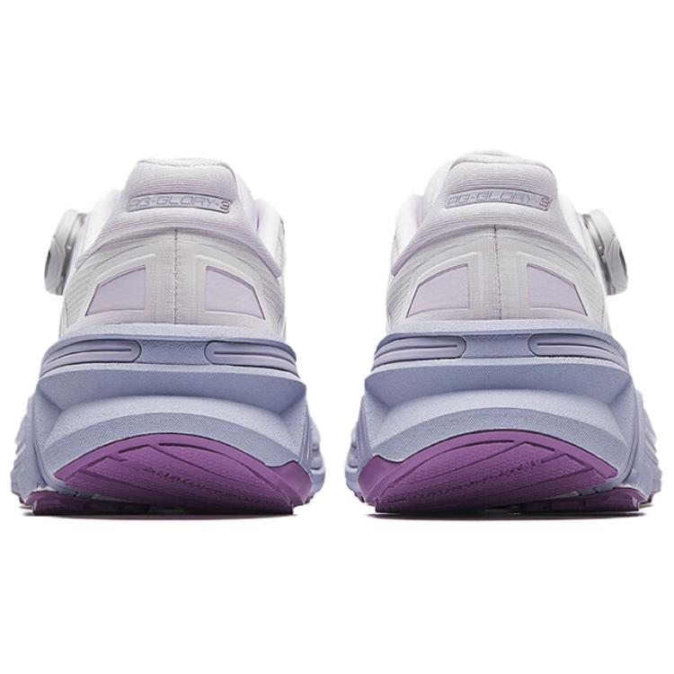Anta Champion Honor 3 Slip Resistant, Abrasion Resistant, Breathable Low top Casual Running Shoes Women’s White Purple