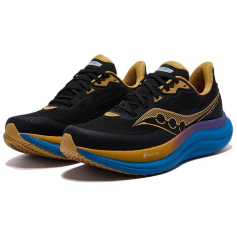 Saucony Triumph Victory 23 XT 900/PWRRUN PB Training Long Distance Running Shoes Unisex Black Brown