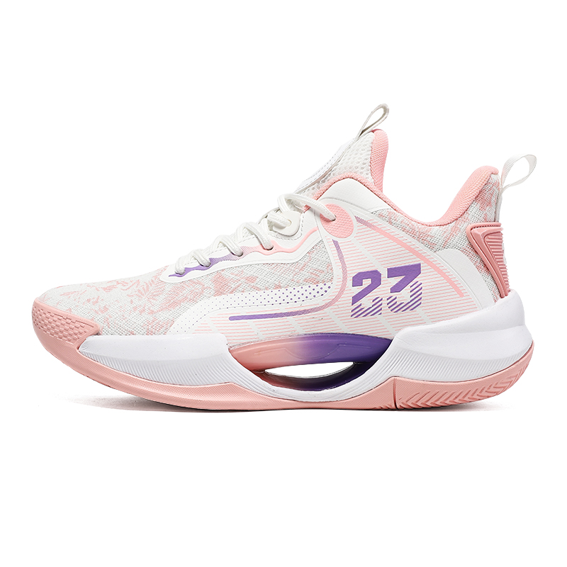 BEAR UNION Fabric Cushioning, Wear Resistant Low top Basketball Shoes Unisex