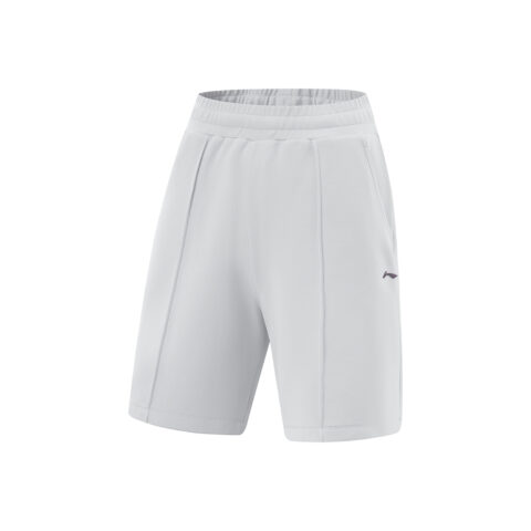 Li Ning Fitness Series Sports Shorts Women's Calm Gray