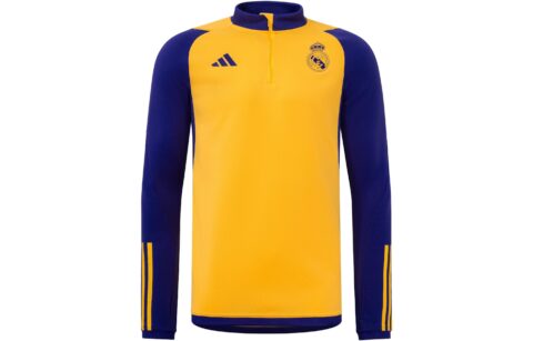 Adidas Real Madrid Tiro 23 Top Soccer Jersey Men's Yellow