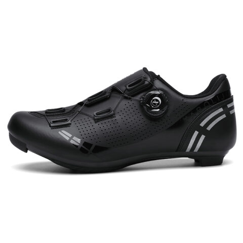 BIANSULONG Soccer Shoes Unisex Low Top Black