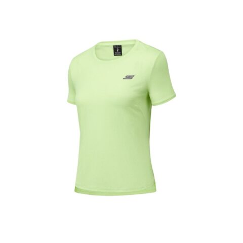 Skechers GODRI SS25 T Shirt Women's Gray Green 013E