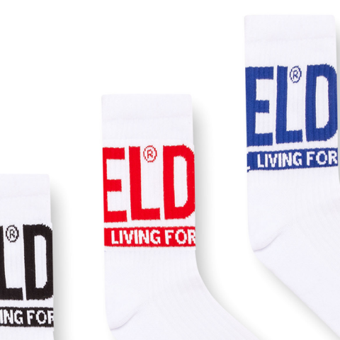 DIESEL Crew Socks Unisex 3 Pack White
